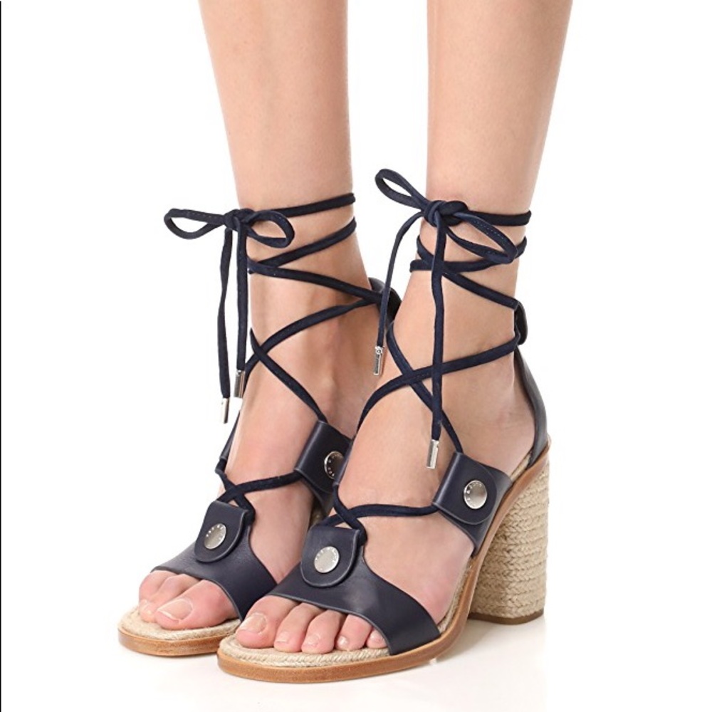 Rag & Bone Eden Block Heel Espadrille Sandals